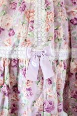 画像6: metamorphose / はしごレースリボン花柄半袖ワンピース 1 ラベンダー系 I-26-09-15-066-ME-OP-TE-ZI (6)