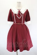 画像1: Vallee lys / Sailor Waltz Dress F ボルドー I-26-09-15-069-GO-OP-TE-ZI (1)