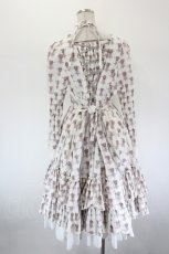 画像3: ATELIER PIERROT / Rosy Bouquet Dress  ライトグレー I-26-09-15-070-EL-OP-TE-ZI (3)