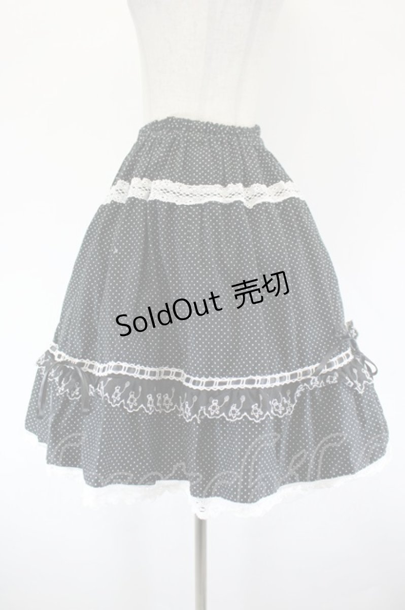画像2: Moonrise Theater / ベアレーススカート  黒 I-26-09-15-081-LO-SK-TE-ZI (2)