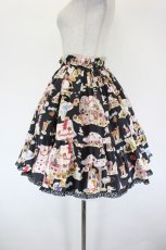 画像2: metamorphose / おかしのおうちスカート  黒 I-26-09-15-082-ME-SK-TE-ZI (2)