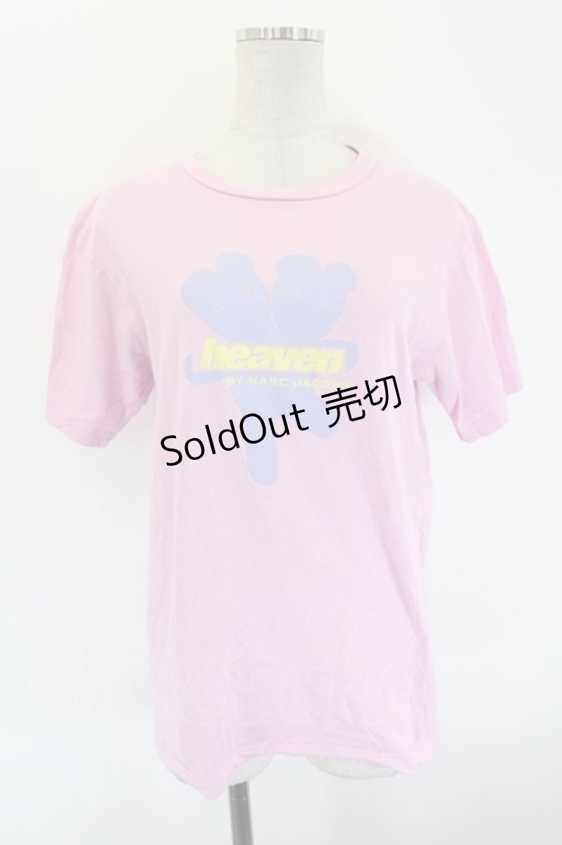画像1: Heaven by Marc Jacobs / プリントTシャツ XS ピンク I-26-09-15-012-LO-BL-TE-ZI (1)