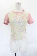画像1: SIXTH DIMENSION / Do-Re-Mi Mesh Tee XS マルチ I-26-09-15-013-LO-PA-TE-ZI (1)