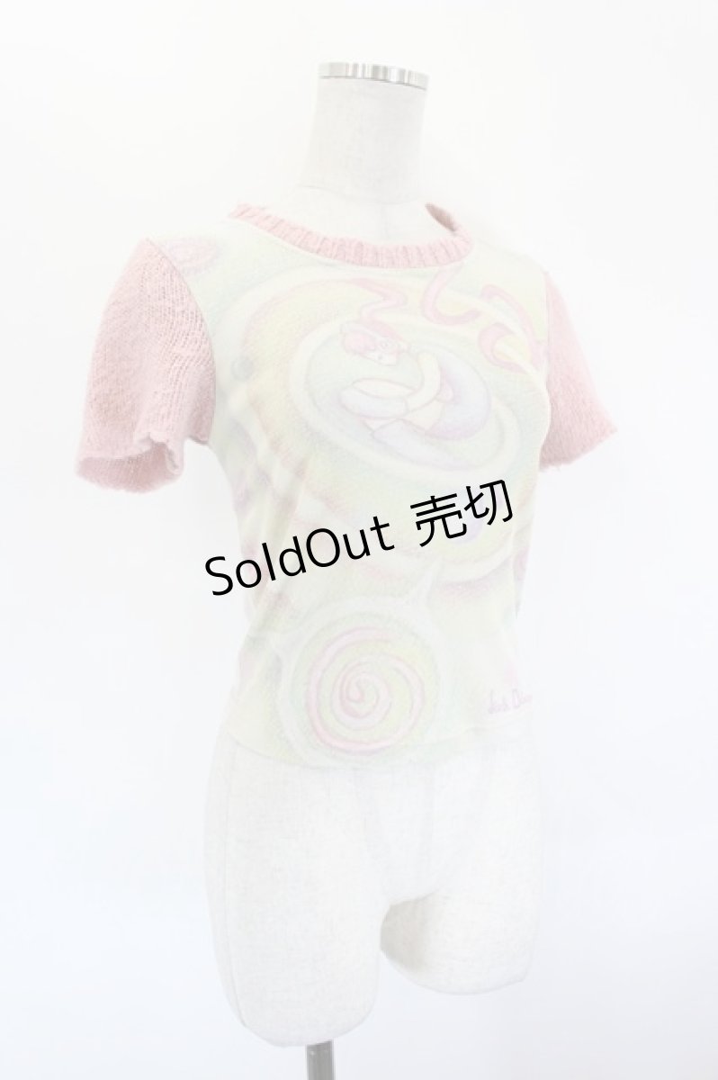 画像3: SIXTH DIMENSION / Do-Re-Mi Mesh Tee XS マルチ I-26-09-15-013-LO-PA-TE-ZI (3)