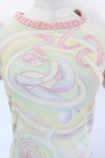 画像4: SIXTH DIMENSION / Do-Re-Mi Mesh Tee XS マルチ I-26-09-15-013-LO-PA-TE-ZI (4)