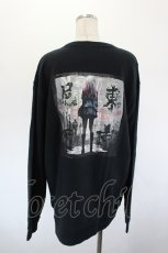 画像2: NieR Clothing / 後ろ東京プリントトレーナー 2XL 黒 I-26-09-15-020-PU-TO-SA-ZI (2)