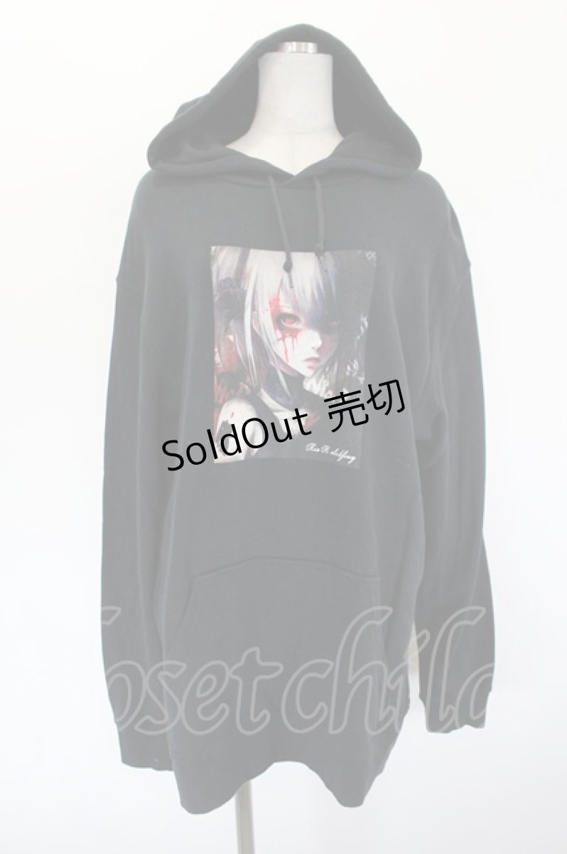 画像1: NieR Clothing / 擬人化パーカー  黒 I-26-09-15-022-PU-TO-SA-ZI (1)