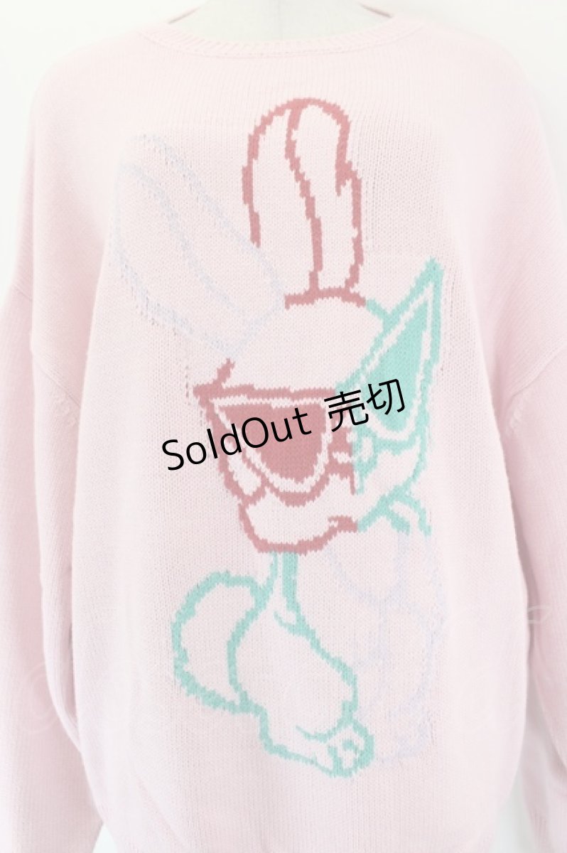 画像4: Candy Stripper / COOL BUNNY KNIT  ピンク I-26-09-16-023-PU-TO-TE-ZI (4)