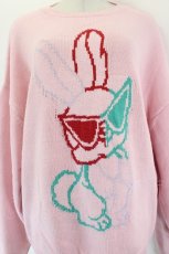 画像4: Candy Stripper / COOL BUNNY KNIT  ピンク I-26-09-16-023-PU-TO-TE-ZI (4)