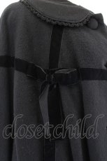 画像5: Angelic Pretty / Velvet Ribbonケープ  黒 I-26-09-16-040-AP-TO-TE-ZI (5)