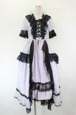 画像1: ALICE and the PIRATES / 〜Rook〜姫袖つきワンピース  ラベンダー I-26-09-16-057-PA-OP-SA-ZI (1)