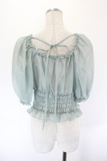 画像2: MILK / Dollパフトップス  サックス I-26-09-16-008-ML-TO-SA-ZI (2)