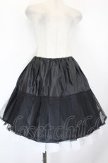 画像4: metamorphose / フロントあみあげタックスカート  黒 I-26-09-16-088-ME-SK-TE-ZI (4)