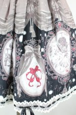 画像3: ALICE and the PIRATES / Charme de Rouge〜私だけの赤い靴〜柄スカート  黒 I-26-09-16-089-PA-SK-TE-ZI (3)
