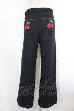 画像2: Katie / FRUITS POP long pants F 黒 I-26-09-16-099-LO-TO-TE-ZI (2)