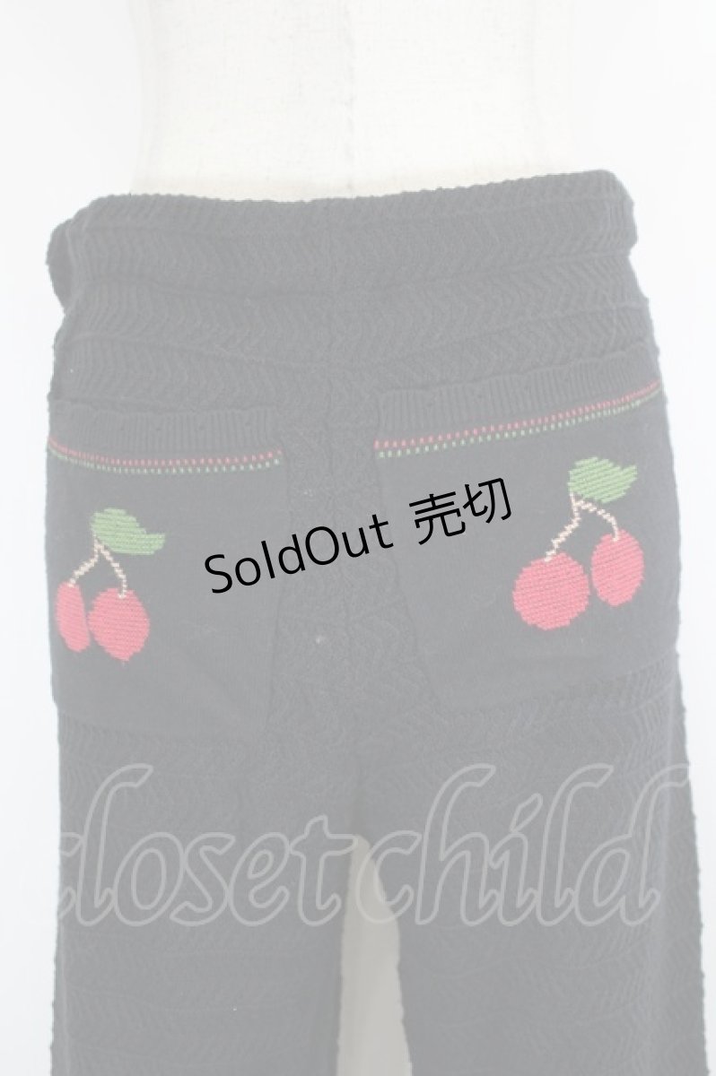 画像3: Katie / FRUITS POP long pants F 黒 I-26-09-16-099-LO-TO-TE-ZI (3)