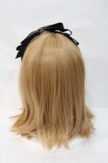 画像3: Angelic Pretty / Crownロゴリボンカチューシャ  黒 I-26-09-16-114-AP-AC-SA-ZI (3)