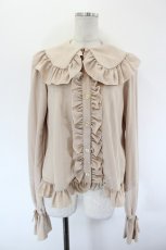画像1: Angelic Pretty / カノンブラウス  ベージュ I-26-09-16-012-AP-BL-TE-ZI (1)