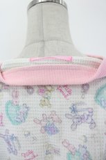 画像5: Nile Perch / Baby Giftワッフルカットソー  白×ピンク I-26-09-16-017-LO-TO-TE-ZI (5)