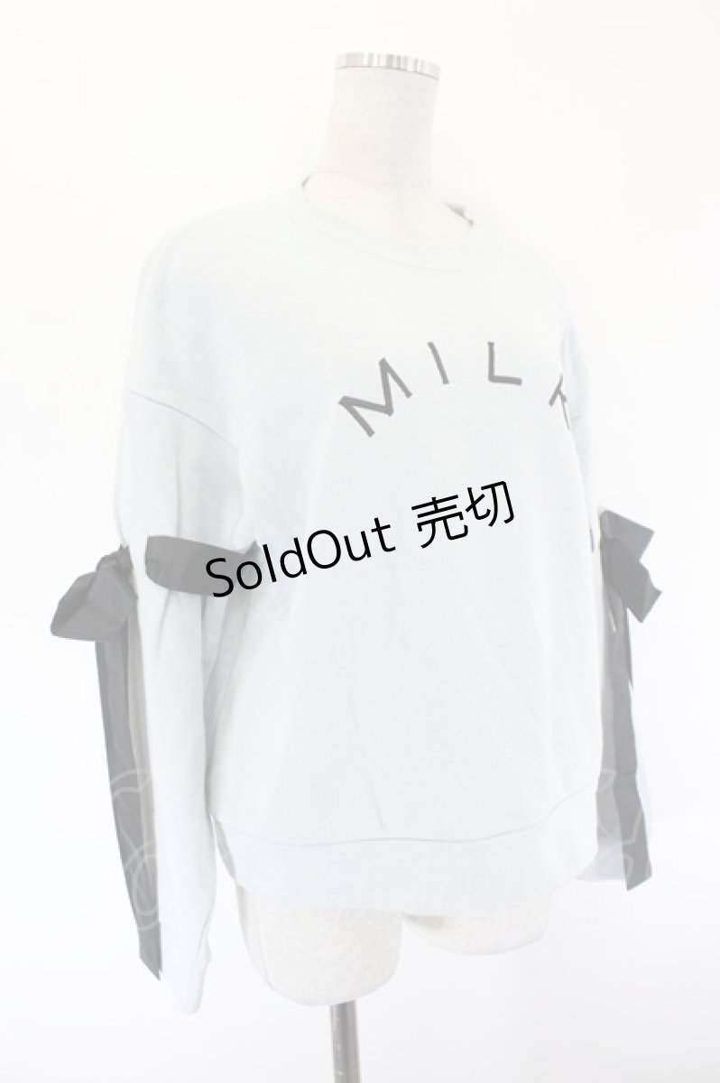 画像3: MILK / Ribbon stringトップス  サックス I-26-09-16-020-ML-TO-TE-ZI (3)