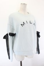 画像3: MILK / Ribbon stringトップス  サックス I-26-09-16-020-ML-TO-TE-ZI (3)