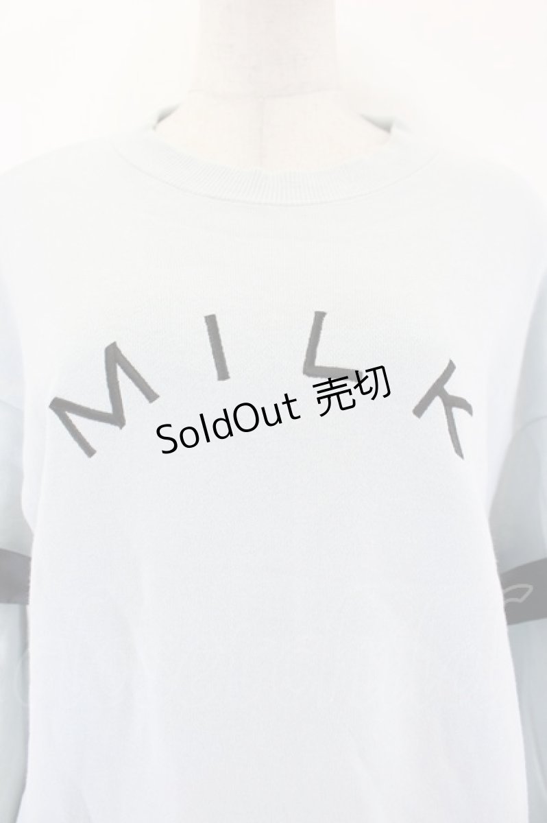 画像5: MILK / Ribbon stringトップス  サックス I-26-09-16-020-ML-TO-TE-ZI (5)