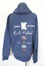 画像2: Karl Helmut / エンブレムパーカー  紺Ｘ白 I-26-09-17-037-EL-TO-SA-ZI (2)
