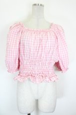 画像1: MILK / Dollパフトップス  ピンク I-26-09-17-043-ML-TO-TE-ZI (1)