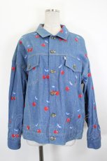 画像1: Katie / CHERRY DENIM jacket F ブルー I-26-09-17-054-LO-JA-TE-ZI (1)