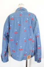 画像2: Katie / CHERRY DENIM jacket F ブルー I-26-09-17-054-LO-JA-TE-ZI (2)