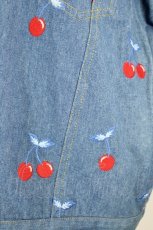 画像3: Katie / CHERRY DENIM jacket F ブルー I-26-09-17-054-LO-JA-TE-ZI (3)