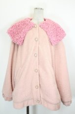画像1: MILK / FLUFFY Coat  ピンク I-26-09-17-060-ML-CO-TE-ZI (1)