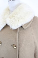 画像3: Jane Marple / Fur Collar Cape Coat コート M ベージュ I-26-09-17-066-JM-CO-TE-ZI (3)