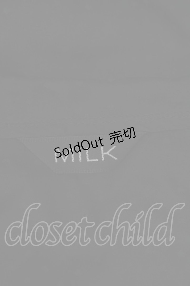 画像4: MILK / Melodyブラウス  黒Ｘ白 I-26-09-17-007-ML-BL-SA-ZI (4)