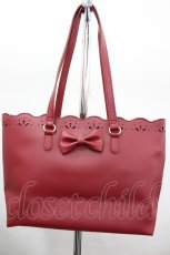画像1: m petit by misako / サンリキャラクターズコラボトートバッグ  赤 I-26-09-17-110-LO-BG-TE-ZI (1)