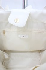 画像3: Alice Mashiro / 眞白ありす/リボンモチーフバッグ  白 I-26-09-17-112-LO-BG-TE-ZI (3)