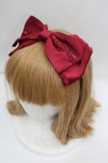 画像3: m petit by misako / AM*リボンカチューシャ  赤 I-26-09-17-118-LO-AC-TE-ZI (3)