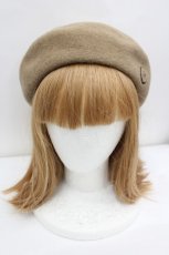 画像2: MILK / One Point Beret ベレー  ベージュ I-26-09-17-124-ML-AC-TE-ZI (2)