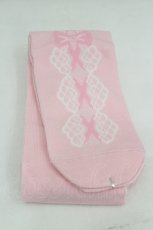 画像2: Angelic Pretty / Trio Ribbonオーバーニー  ピンク×ピンク I-26-09-17-132-AP-ZA-SA-ZI (2)