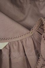 画像3: PINK HOUSE / フリルリボン半袖ブラウス  ラベンダー I-26-09-17-016-LO-BL-SA-ZI (3)