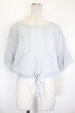 画像1: Katie / JULIET cross blouse F ブルーグレー I-26-09-17-027-LO-TO-TE-ZI (1)
