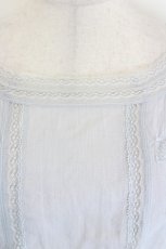 画像3: Katie / JULIET cross blouse F ブルーグレー I-26-09-17-027-LO-TO-TE-ZI (3)
