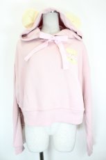 画像1: Angelic Pretty / Honey Bear's Cafeパーカー  ピンク I-26-09-17-030-AP-TO-TE-ZI (1)