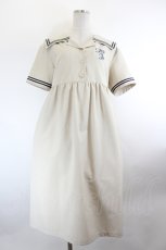画像1: MILK / Sailorシャツワンピース  ベージュ I-26-09-21-051-ML-OP-SA-ZI (1)