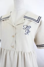 画像2: MILK / Sailorシャツワンピース  ベージュ I-26-09-21-051-ML-OP-SA-ZI (2)