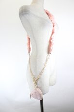 画像1: m petit by misako / AM*ハートPツキストラップ  ピンク I-26-09-21-111-LO-ZA-SA-ZI (1)