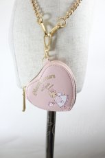 画像2: m petit by misako / AM*ハートPツキストラップ  ピンク I-26-09-21-111-LO-ZA-SA-ZI (2)
