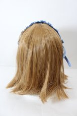 画像3: PINK HOUSE / リボンモチーフ付きカチューム  ダンガリーブルー I-26-09-21-114-LO-AC-TE-ZI (3)