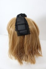画像2: LOLITAその他(お買取対象外) / リボンカチューシャ  黒 I-26-09-21-115-LO-AC-SA-ZI (2)