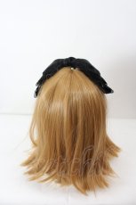 画像3: LOLITAその他(お買取対象外) / リボンカチューシャ  黒 I-26-09-21-115-LO-AC-SA-ZI (3)